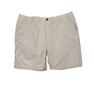 Wrangler Outdoor Shorts 48 Mens Tan High Rise Pockets Light Weight Summer Bottom
